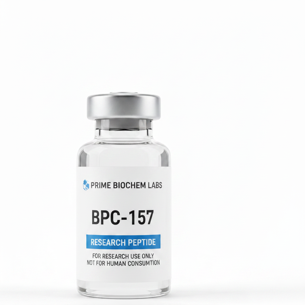 BPC-157 Research Peptide vial - Prime Biochem Labs