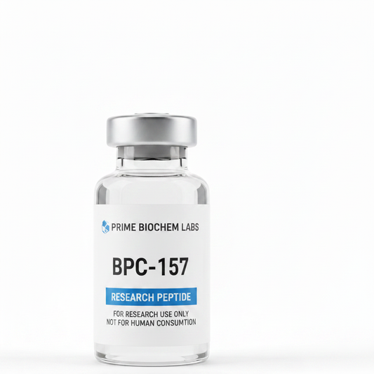 BPC-157 Research Peptide vial - Prime Biochem Labs